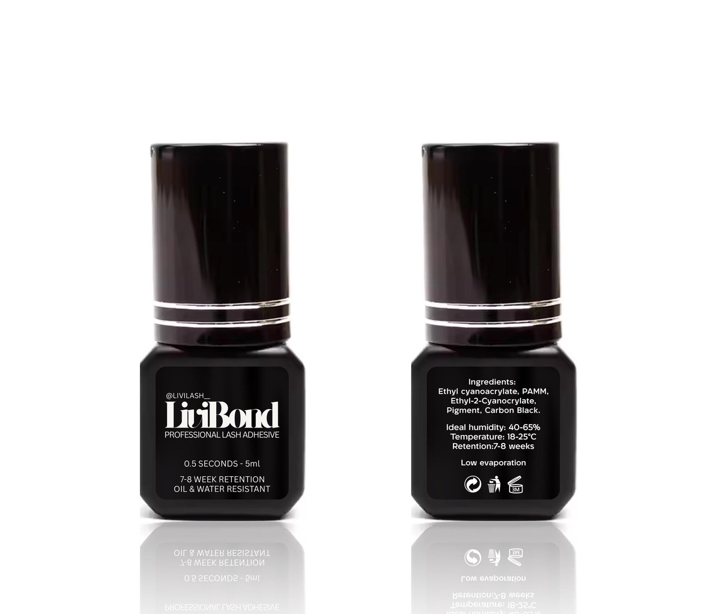 LiviBond 0.5s Oil & Water Resistant Lash Adhesive